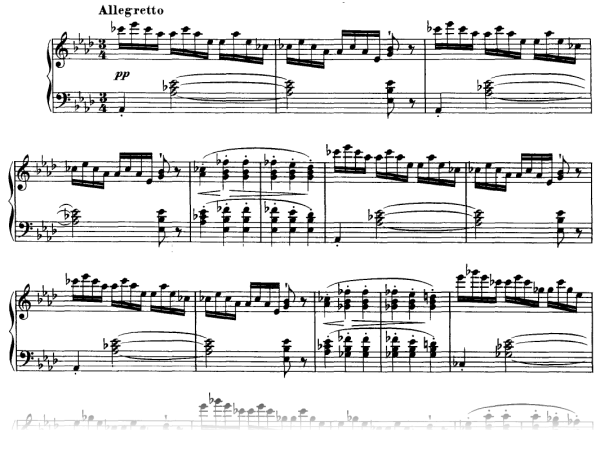 即興曲集 第4番 D 899 Op.90-4 変イ長調/4 Impromptus No.4 As-Dur