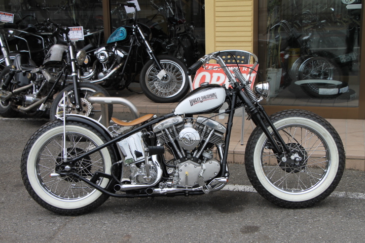☆ハーレーダビッドソン：66年アーリーショベル：リジットスプリンガー