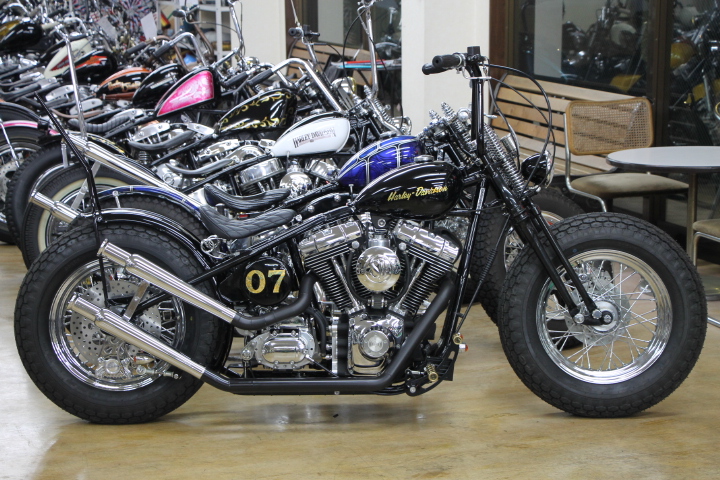 ボバーStyleなアーリーショベルのリジットカスタム販売スタート