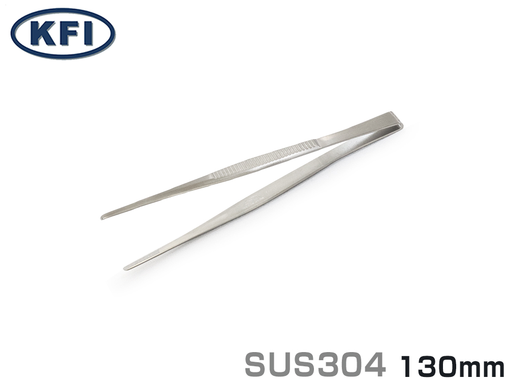 k-17ステンレスピンセット V18A 品番178111 全長180mm | コクゴeネット