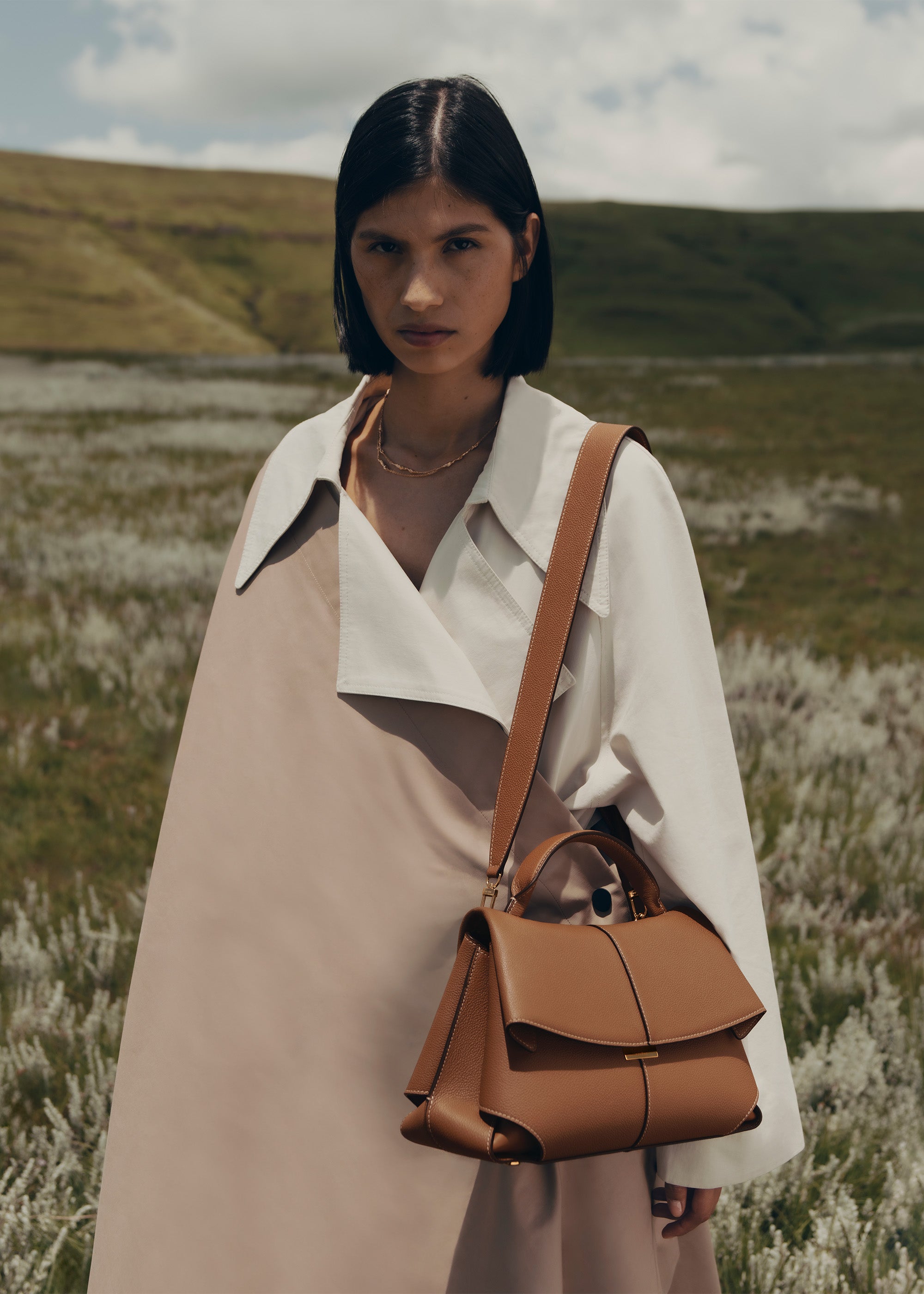 Polène | Bag - Mokki - Textured Camel