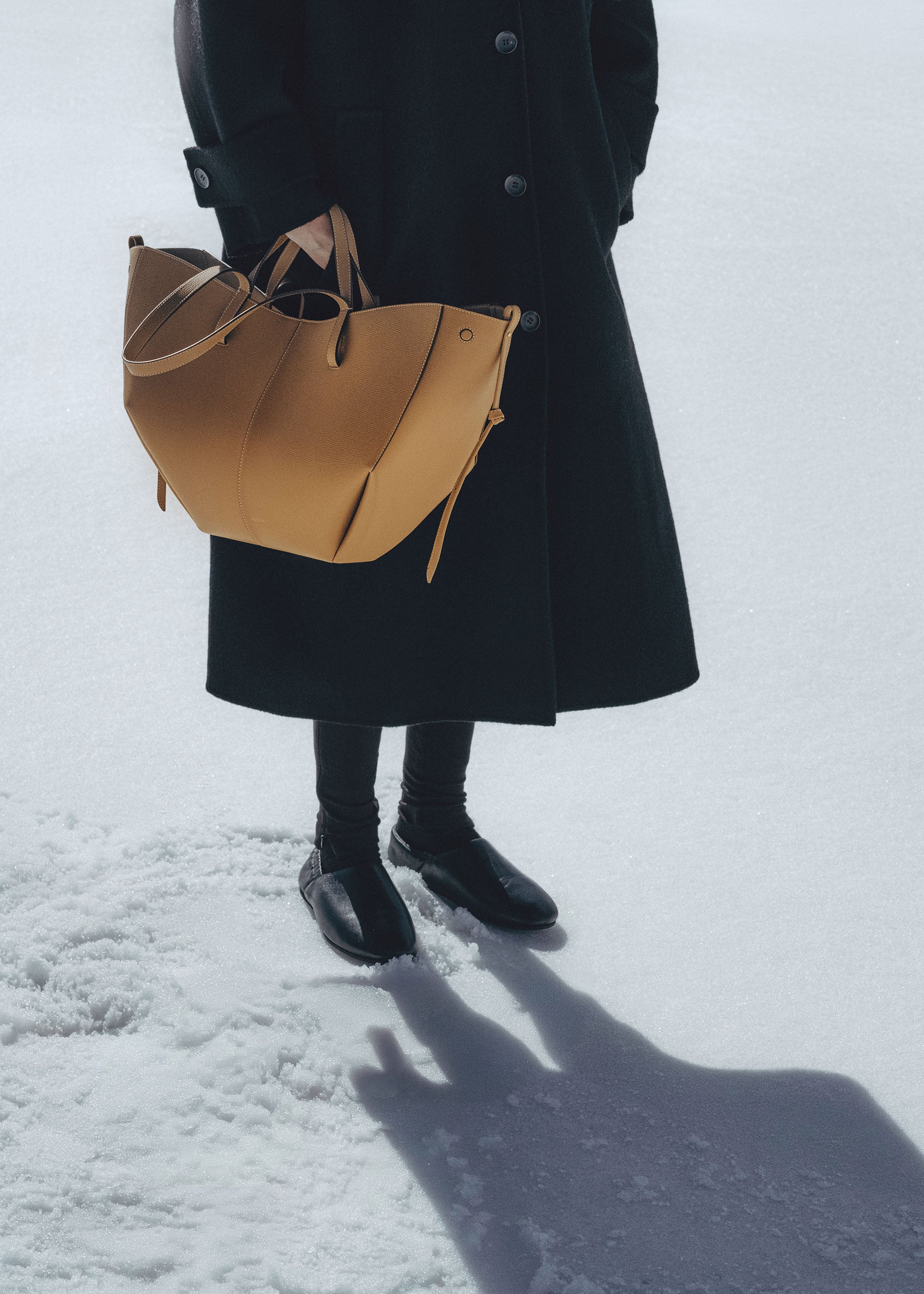 Polène | Bag - Cyme - Textured Ocher