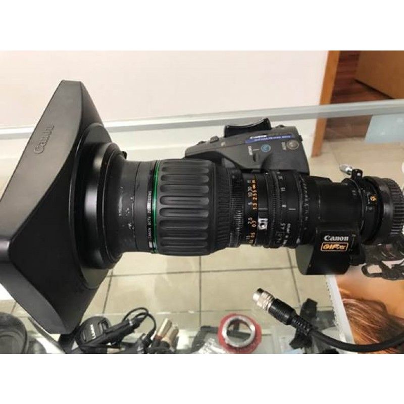 Canon HJ11ex4.7BIASE 2/3″ HD 11x Wide Angle Servo zoom and Servo