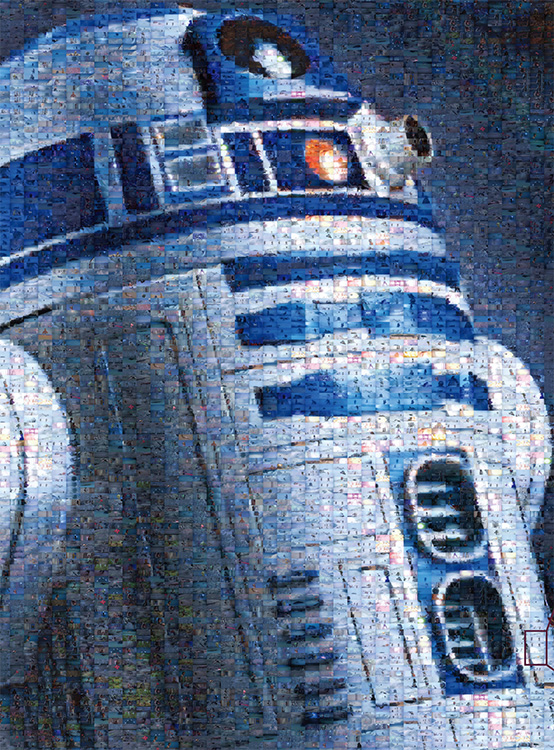 スターウォーズ R2-D2 フォトモザイクジグソーパズル＜スターウォーズ