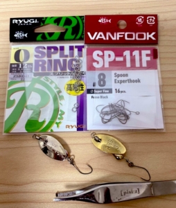 5分で可】ARSのシングルフック化！フックサイズとリングサイズ・必要な