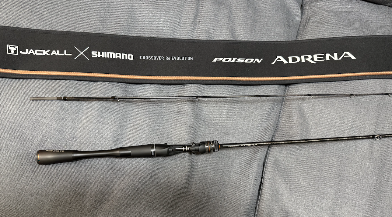 インプレ】24ポイズンアドレナ 164L-BFS/2購入＋入魂！高感度＋軽量は