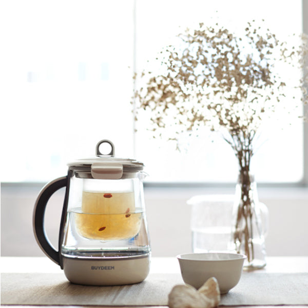 BUYDEEM薬膳マルチポット 1.5L ｜ガラスケトル (バイディーム) 安心の