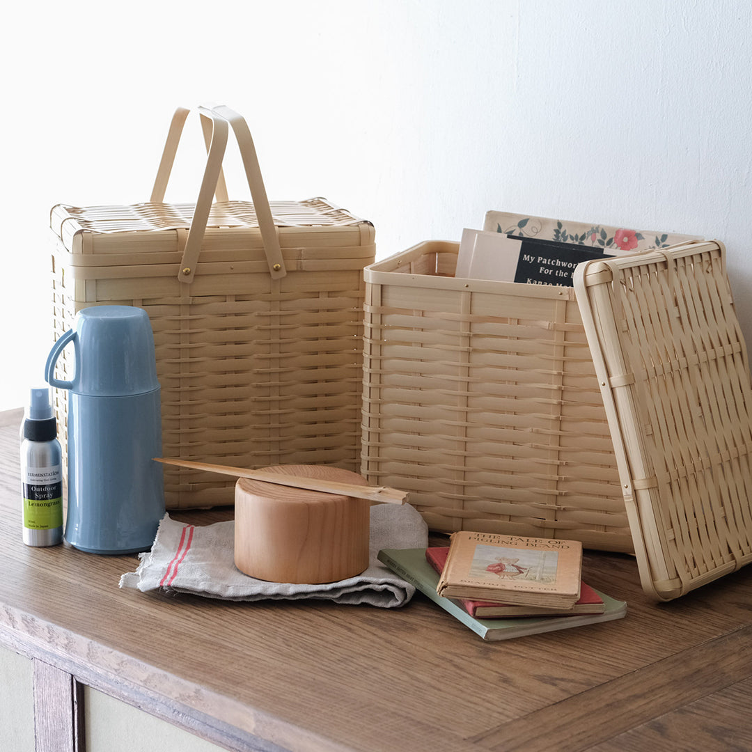 角の立ったフォルムが際立つ、竹のボックス – Envelope - エンベロープ