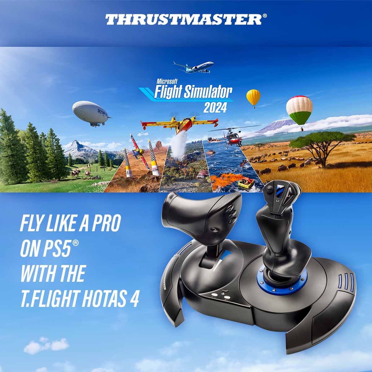 T.Flight Hotas 4 Joystick | Thrustmaster U.S eShop