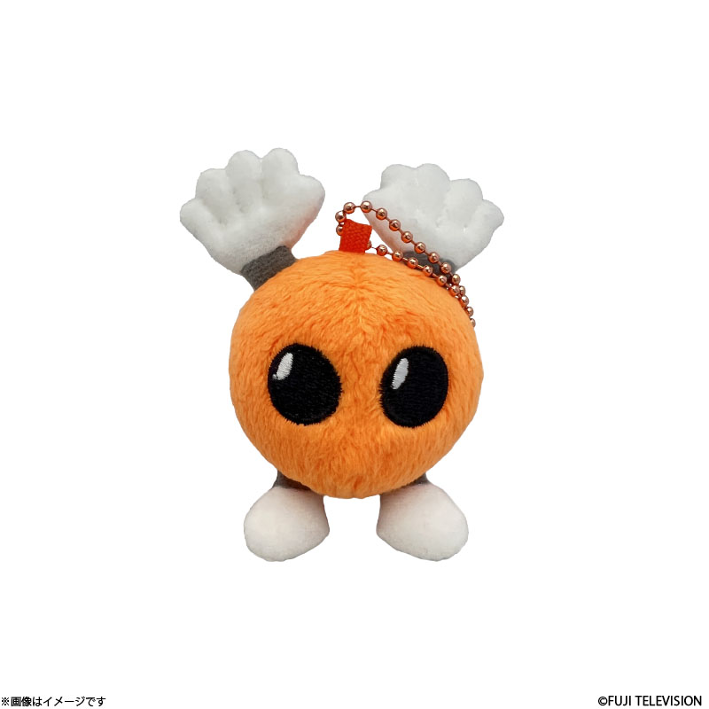 バボちゃん ぬいぐるみキーチェーン オレンジ バボちゃん オフィシャル