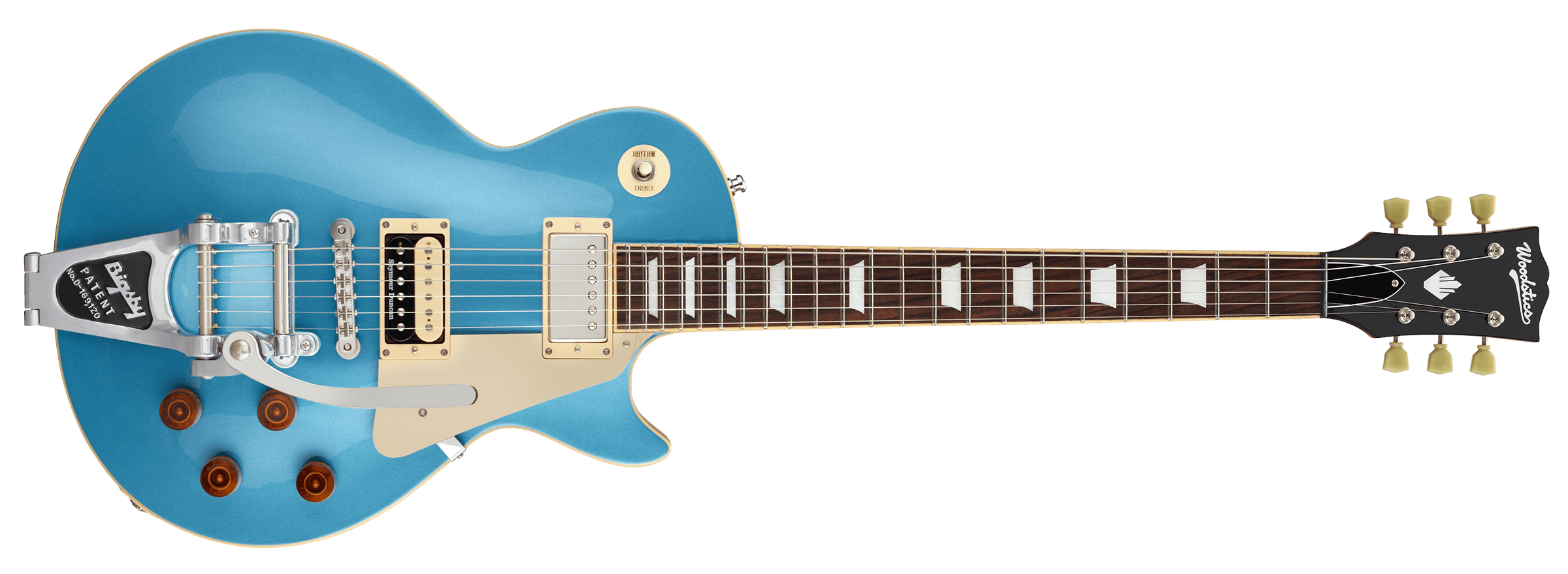 横山健プロデュースのブランド、Woodstics 第二弾はフルスケールギター