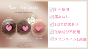 ローマピンクとは？色素沈着・黒ずみケアの最新美容！効果・導入費用