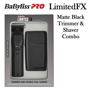 BaBylissPRO Trimmer & Shaver Combo, LimitedFX Matte Black Trimmer