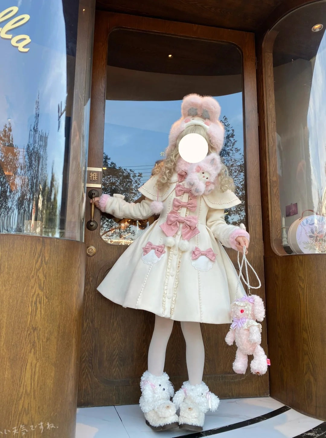 受注予約~11/9】Cookies ケープリボンコート【櫻姫】 – Epetice