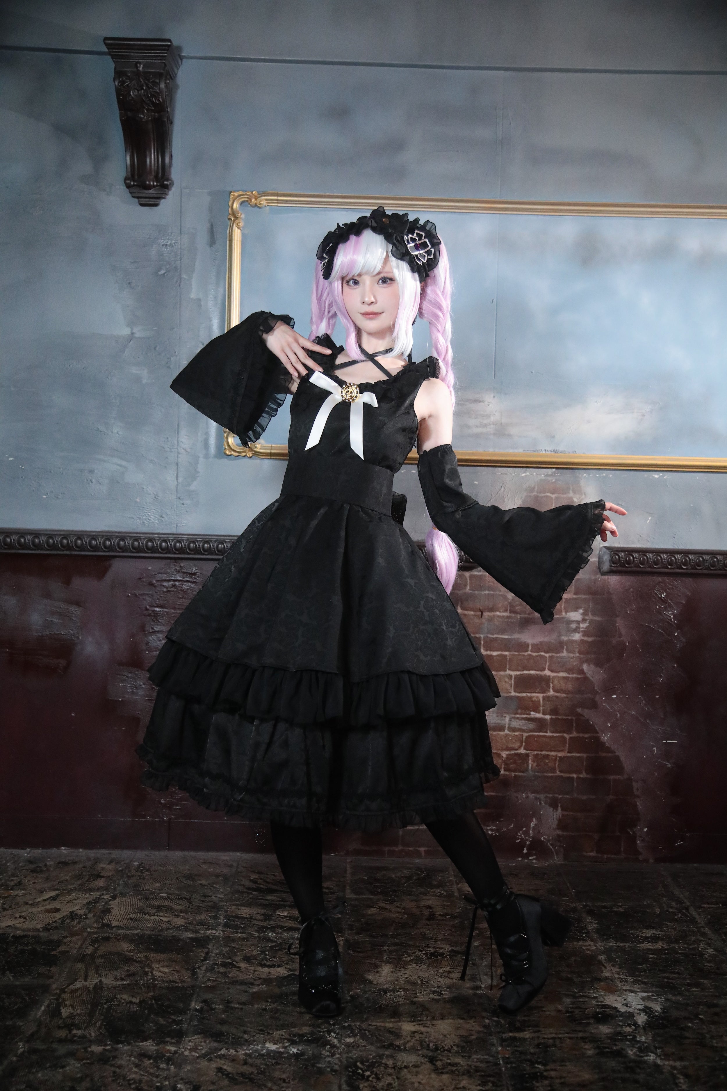 死に神ちゃん ワンピース・スカートセット【超探偵事件簿 レインコード