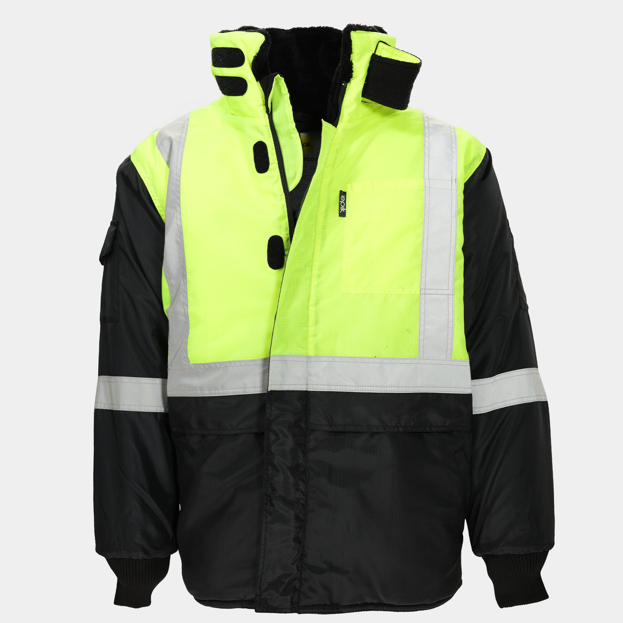 Epik Reflex Pro Jacket - Ultimate Hi-Vis Yellow Freezerwear – Epik