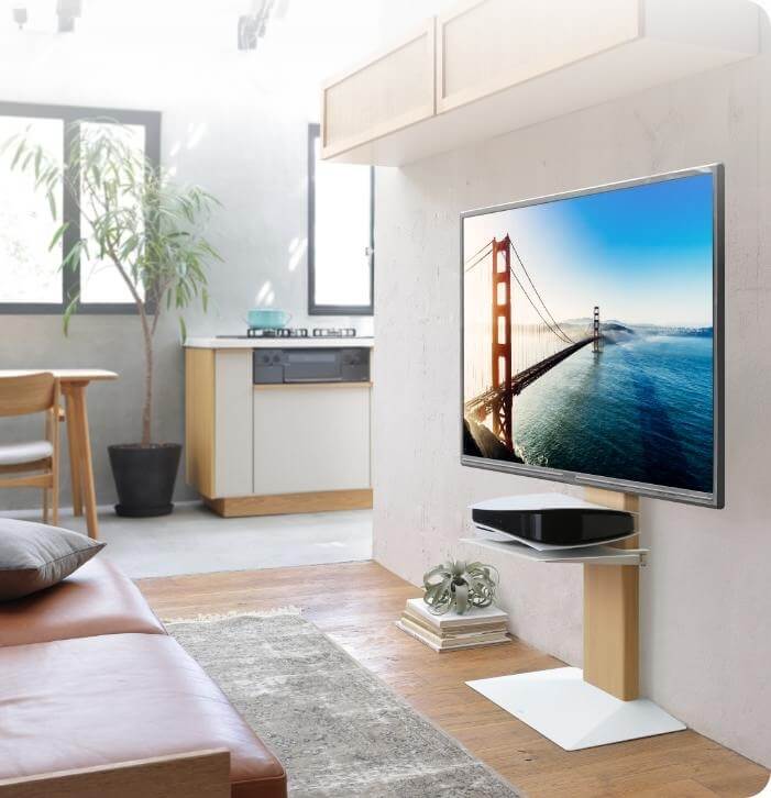 テレビスタンドはWALL～ EQUALS イコールズ WALL 壁寄せテレビスタンド