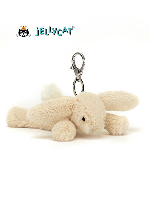 Jellycat(ジェリーキャット）Smudge Rabbit Bag Charm スマッジ うさぎ
