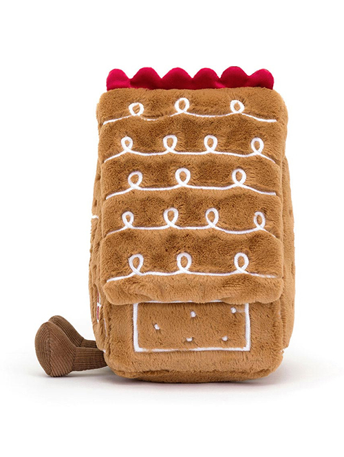 Jellycat (ｼﾞｪﾘｰｷｬｯﾄ）Amuseables Gingerbread House ジンジャーハウス