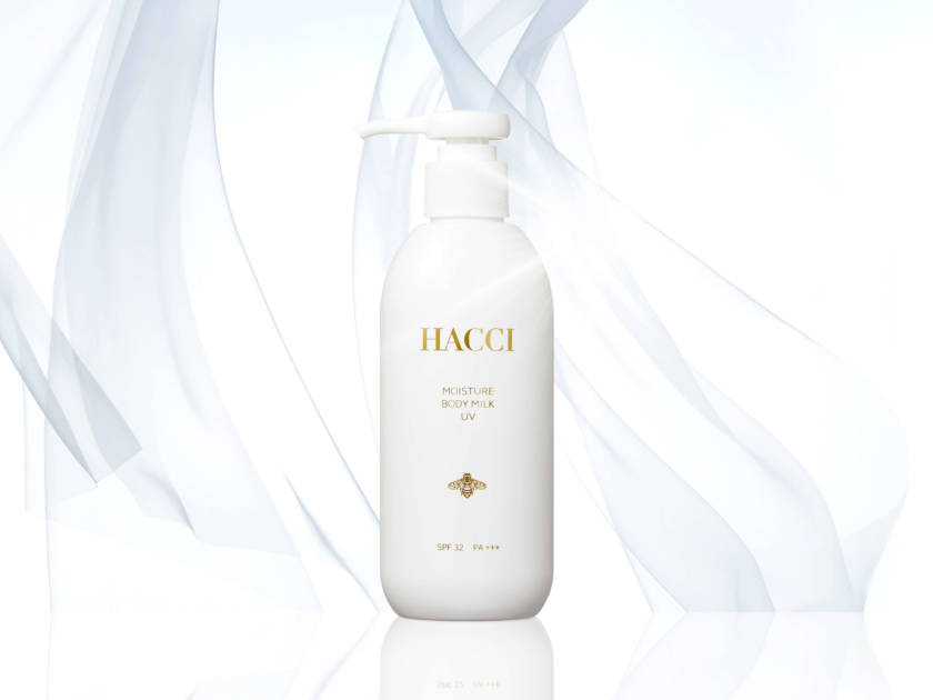 HACCI、軽量UVボディミルク「モイスチャー ボディミルクUV」新発売 | E