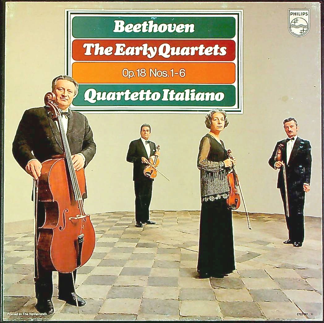ETERNA TRADING / [PHILIPS] イタリアQt. / モーツァルト:弦楽四重奏曲