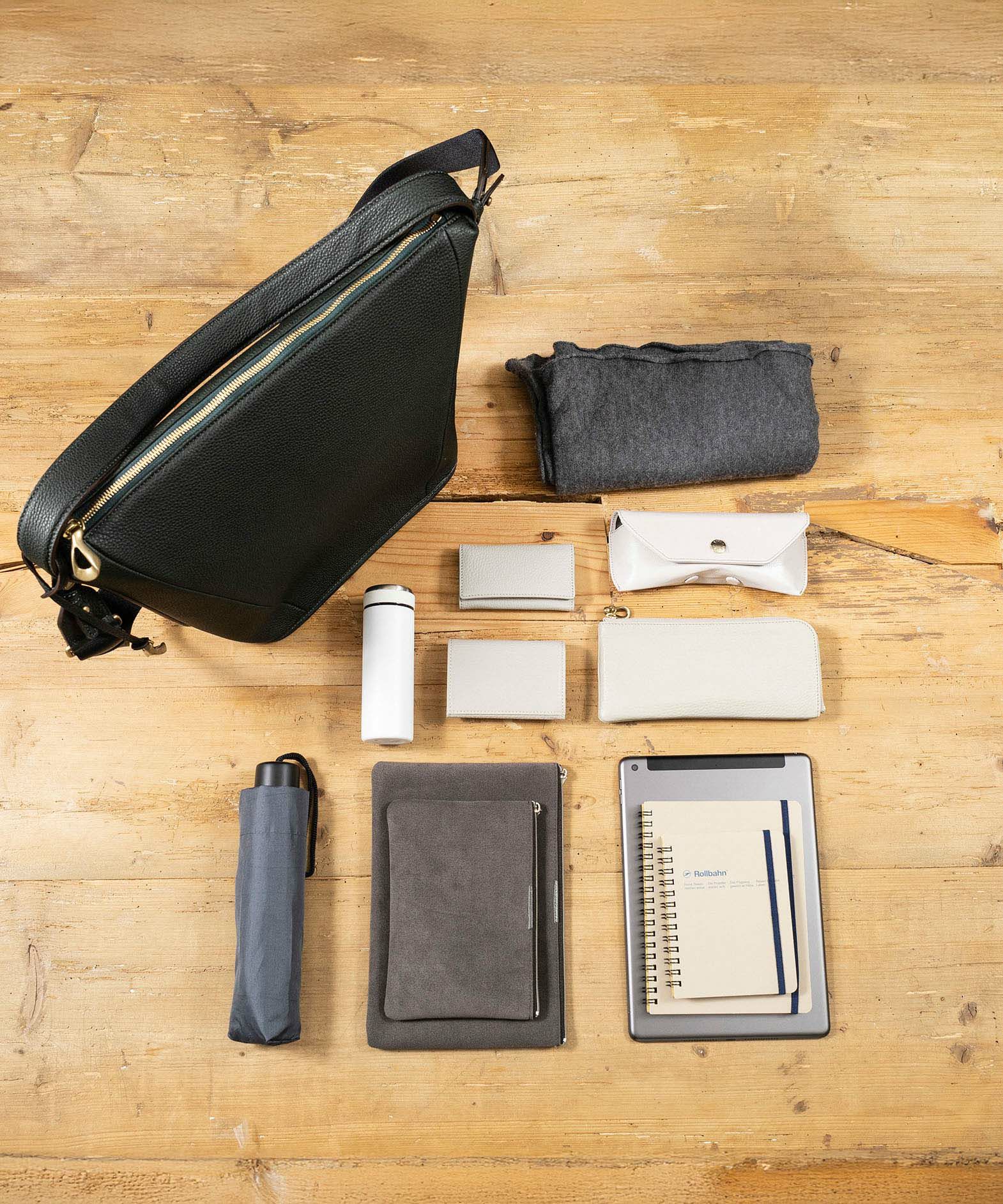 シュリンク 2Wayショルダーバッグ《Union》 - Black - | ETiAM