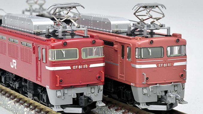 JR東日本 EF81 北斗星色／81号機 復活お召し塗装 – 新製品紹介