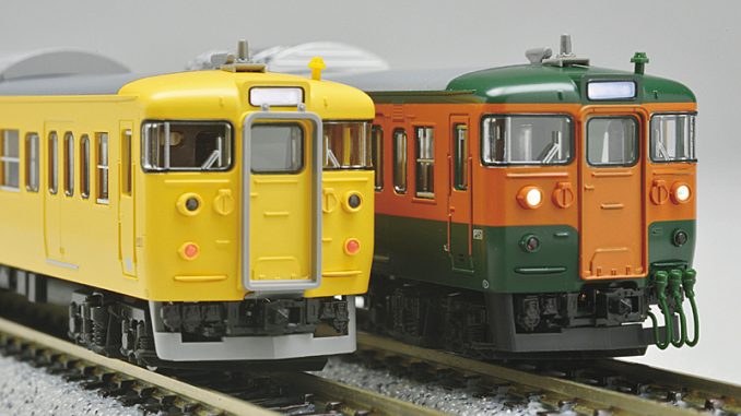 JR西日本 115系300番代 中国地域色／湘南色（岡山電車区） – 新製品紹介