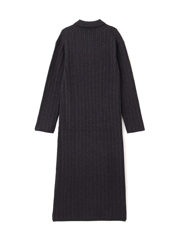 ナローケーブルニットワンピース(F GREY): ワンピース │ ETRE TOKYO