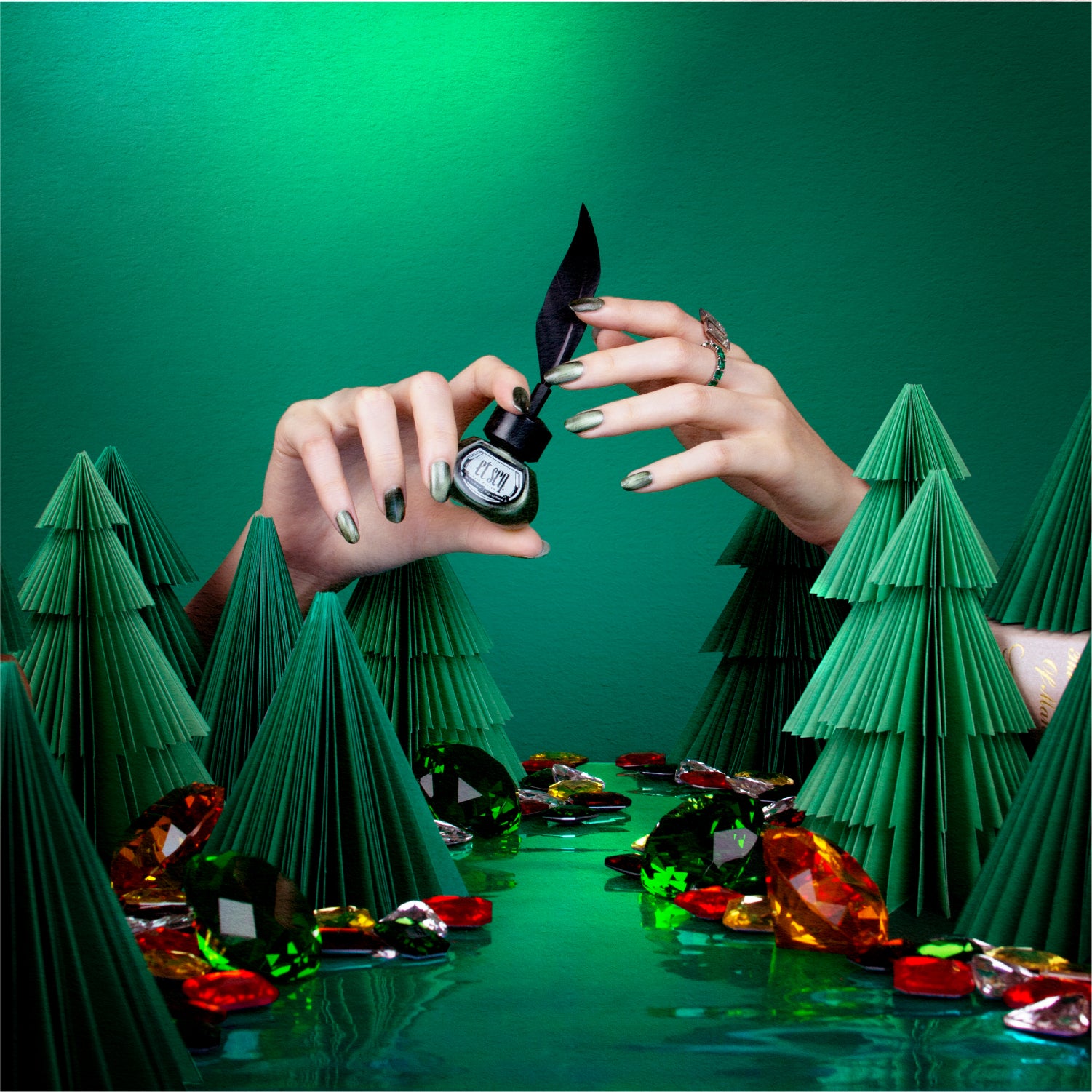 送料無料】オズの魔法使い五色セット（マグネットネイル） – et seq