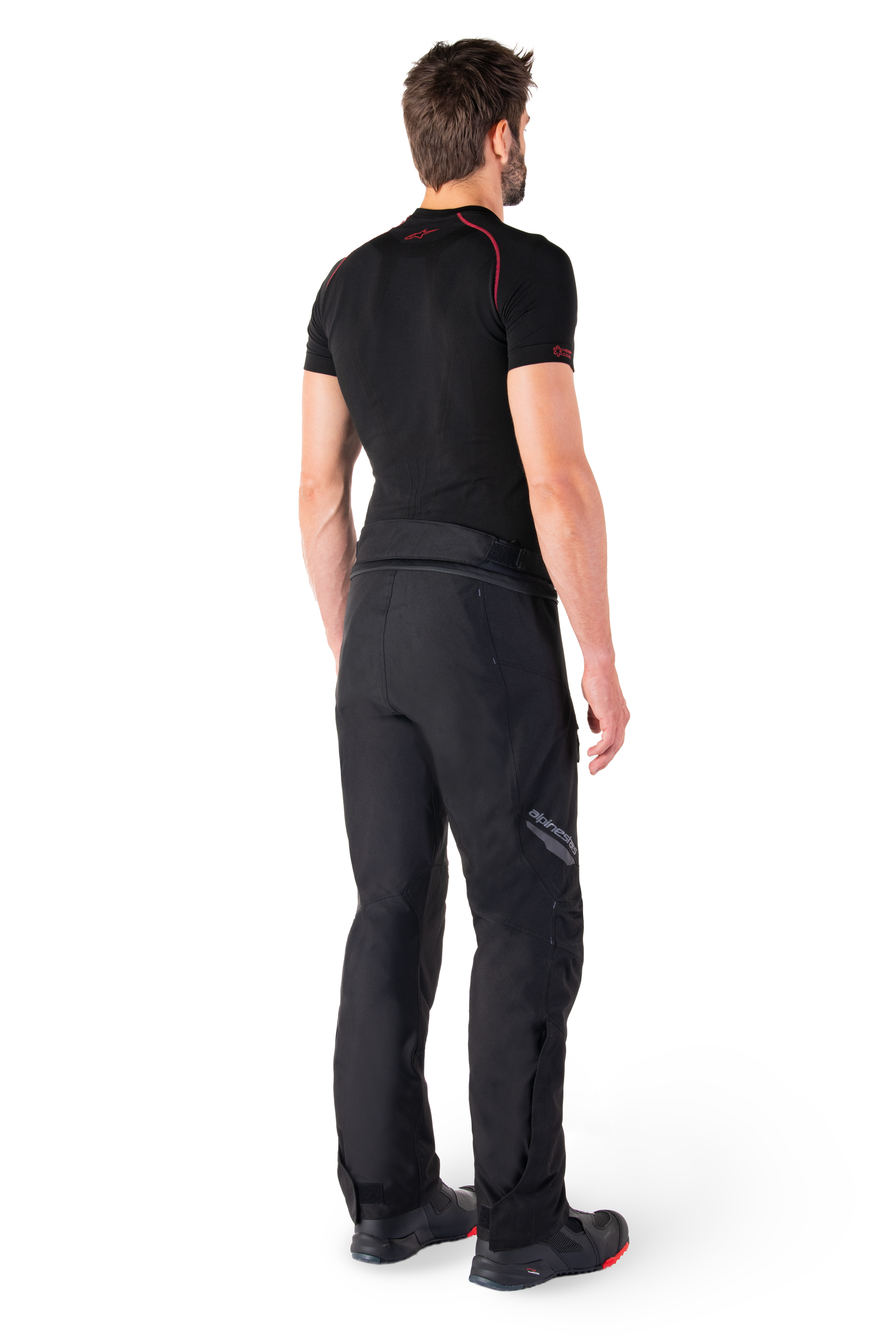 St-1 Waterproof - Black Motorcycle Pants | Alpinestars®