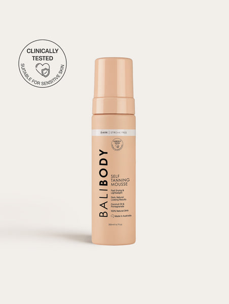 Självbrunande mousse för en perfekt solbränna