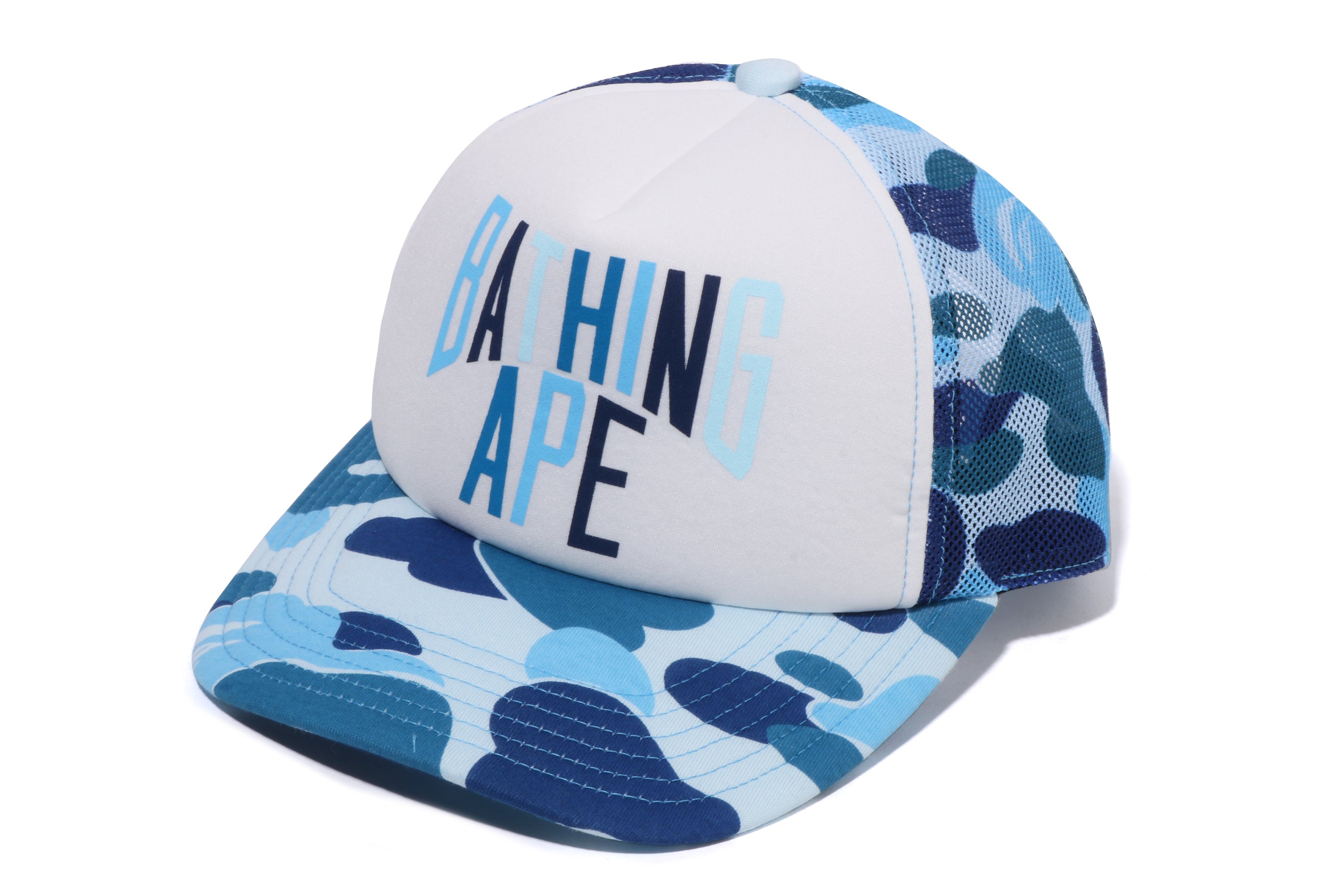 ABC CAMO NYC LOGO MESH CAP – eu.bape.com