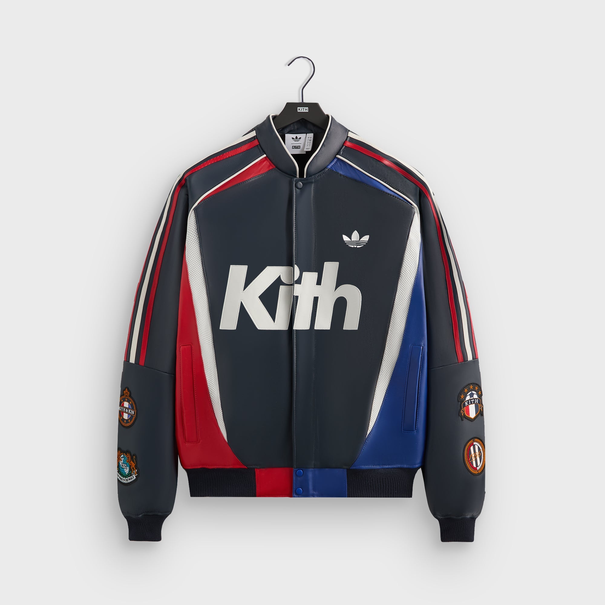 Kith for adidas Football Bomber Jacket - Legend Ink – Kith Europe