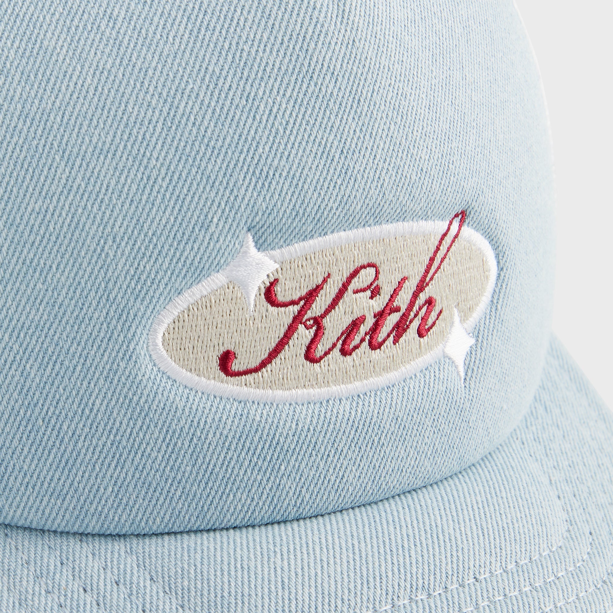 Kith Denim Nolan Trucker Hat - Light Indigo – Kith Europe