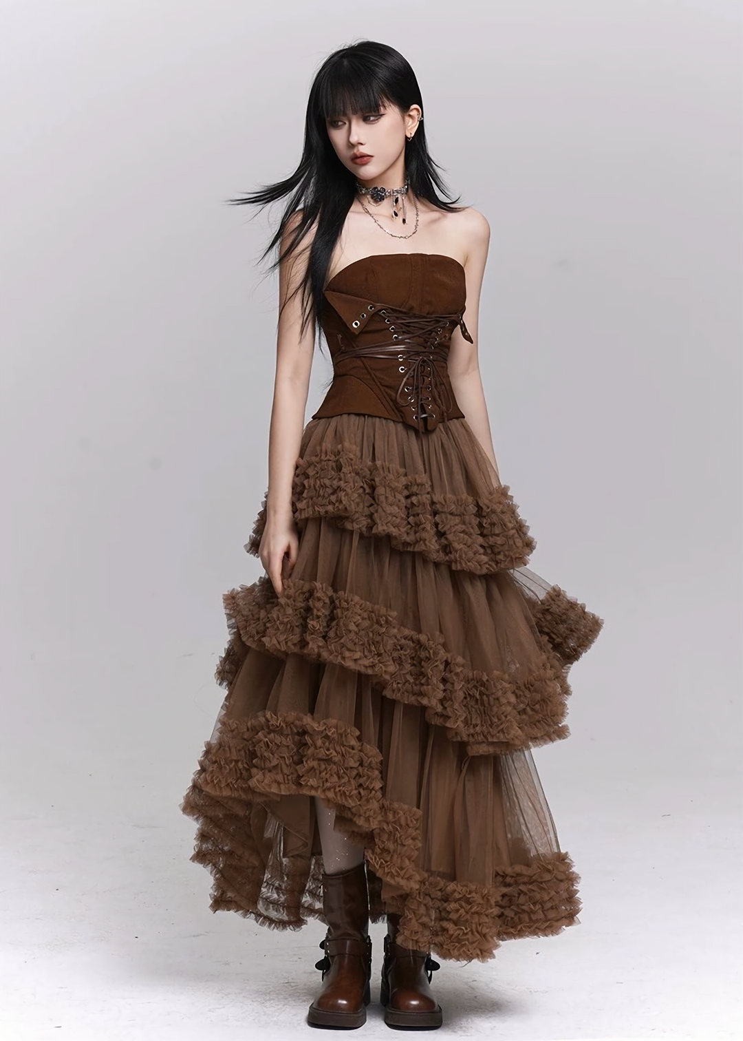 Fishbone Strapless Corset Top / LG1509 – EU4RIA