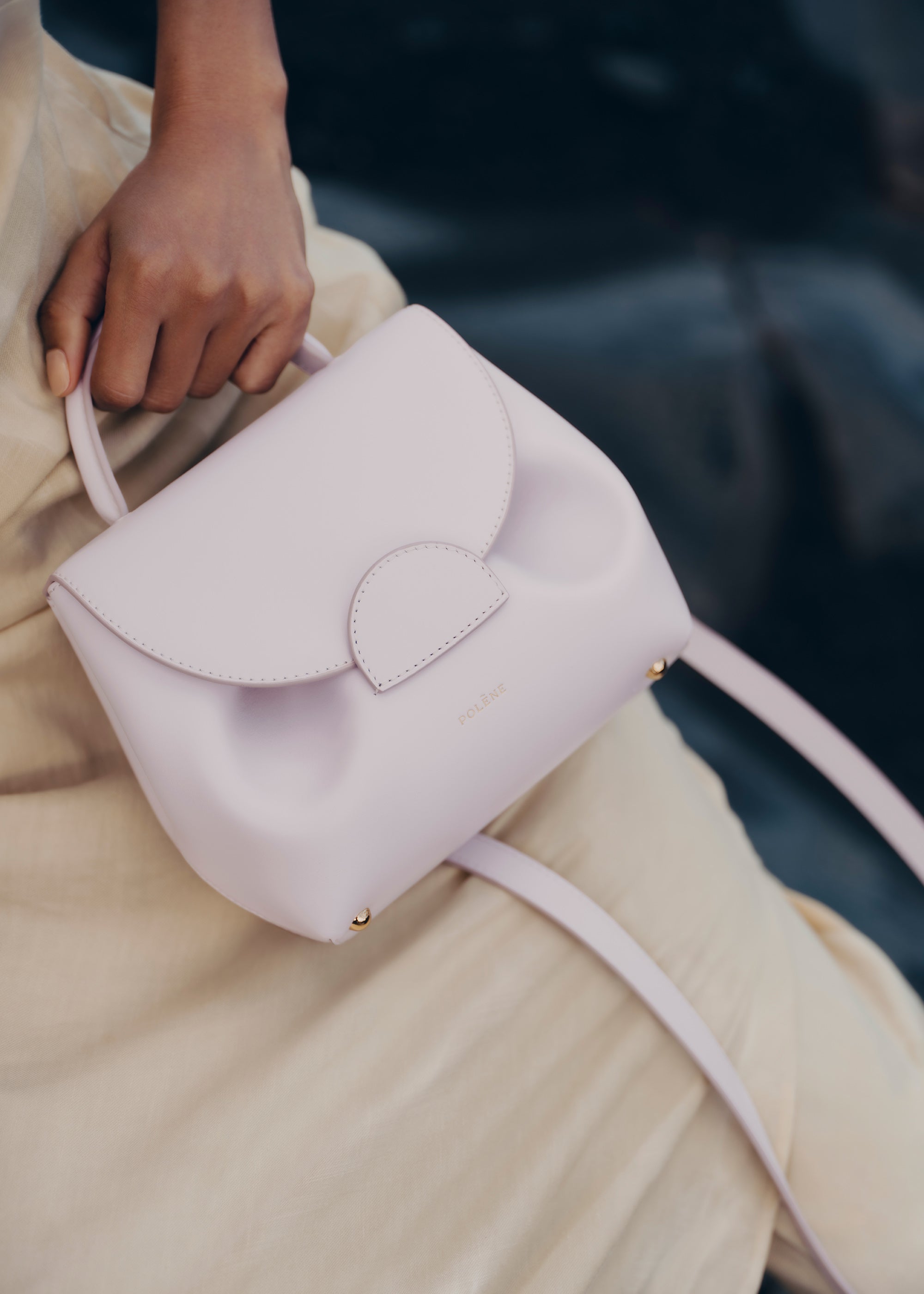 Polène | Bag - Numéro Un Nano - Smooth Wisteria – Polène EU