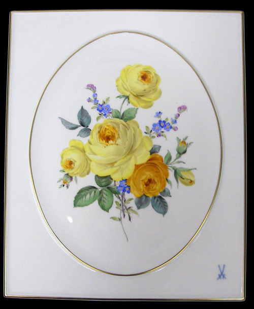 ユーロクラシクス｜マイセン 小型陶板画 プラーク アラビアンナイト