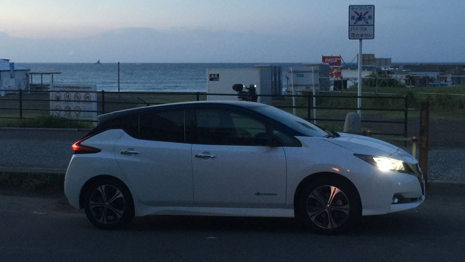 電気自動車「日産リーフ（40kWh）」で 真夏のドライブ 茅ヶ崎→神戸