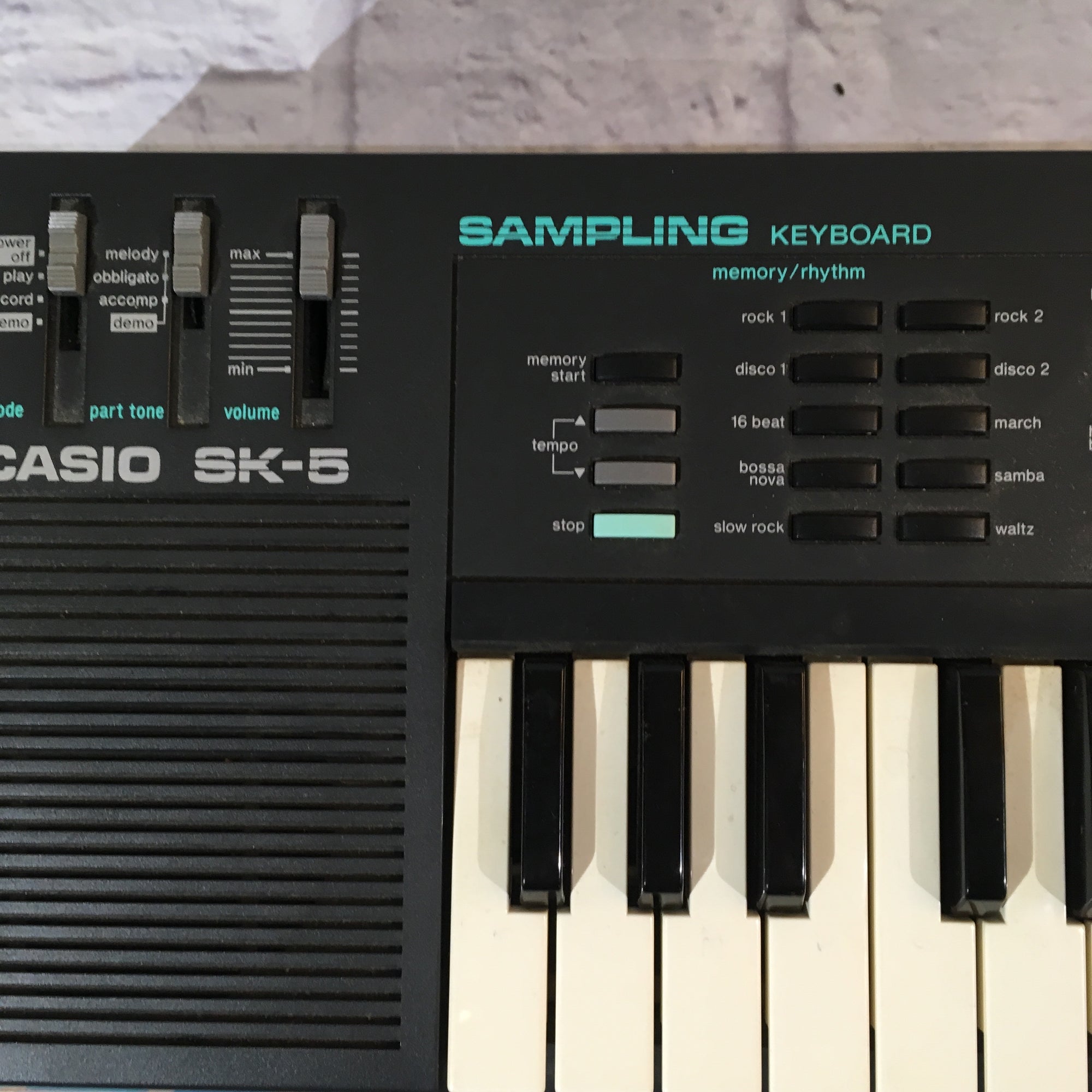 Casio SK-5 with Box and Manual - Evolution Music