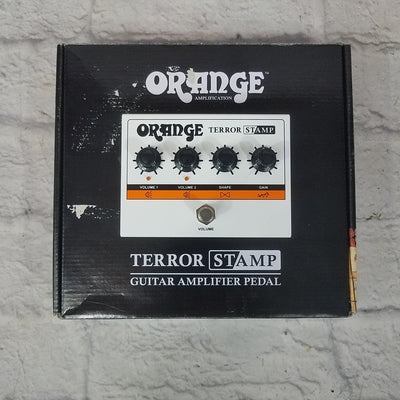 Orange Terror Stamp Guitar Amplifier Pedal Open Box - Evolution Music