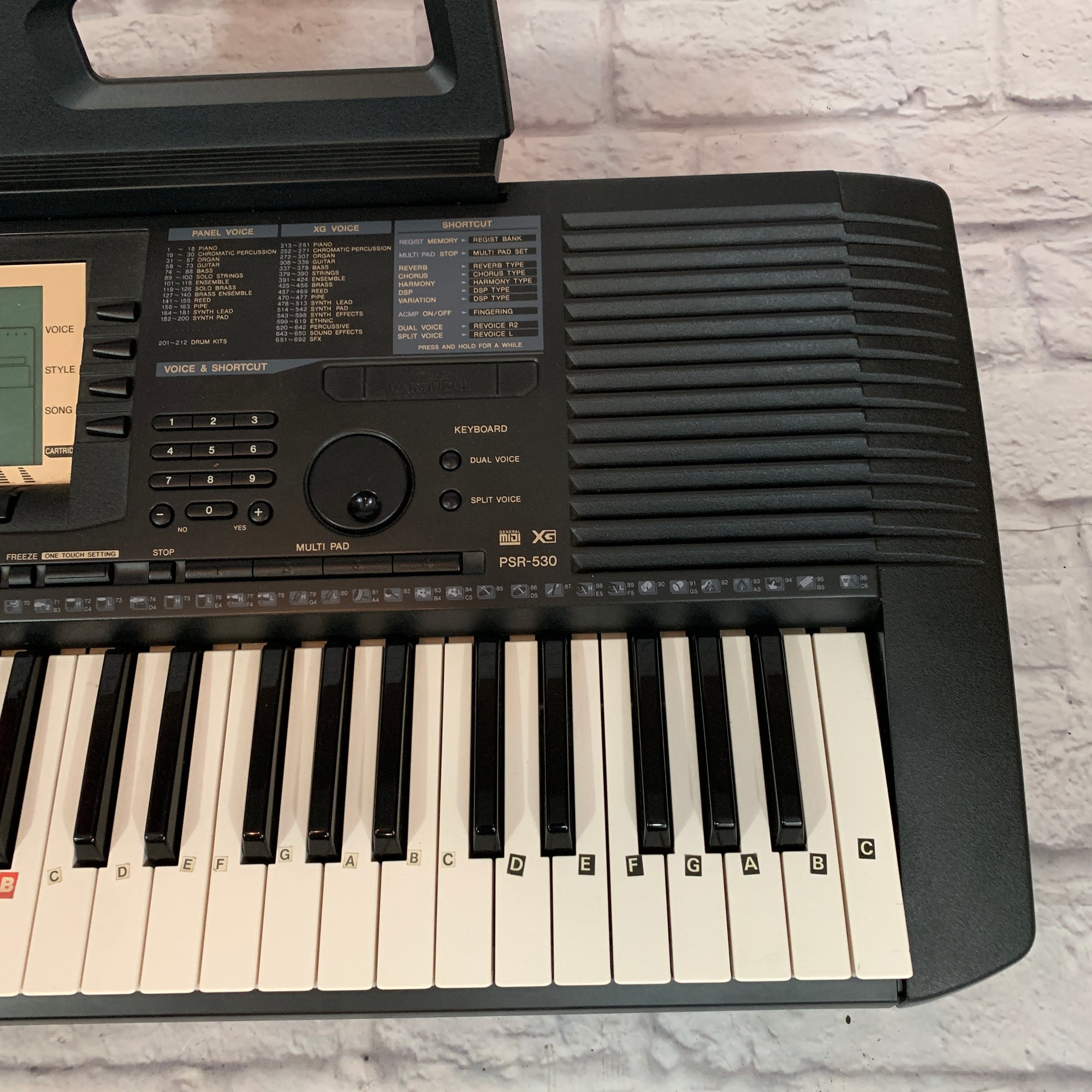 Yamaha PSR-530 Keyboard Workstation - Evolution Music