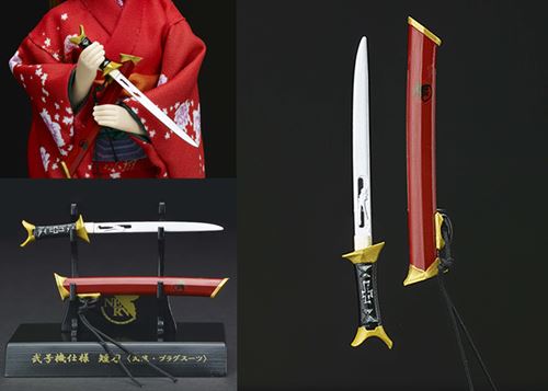 新着エヴァグッズ】日本刀展に登場した和服アスカのドール「式波