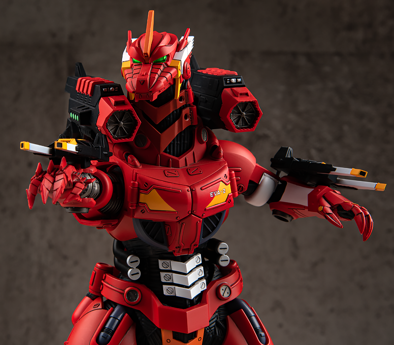 ゴジラ対エヴァンゲリオン 3式機龍エヴァ2号機カラーVer.プラモデル