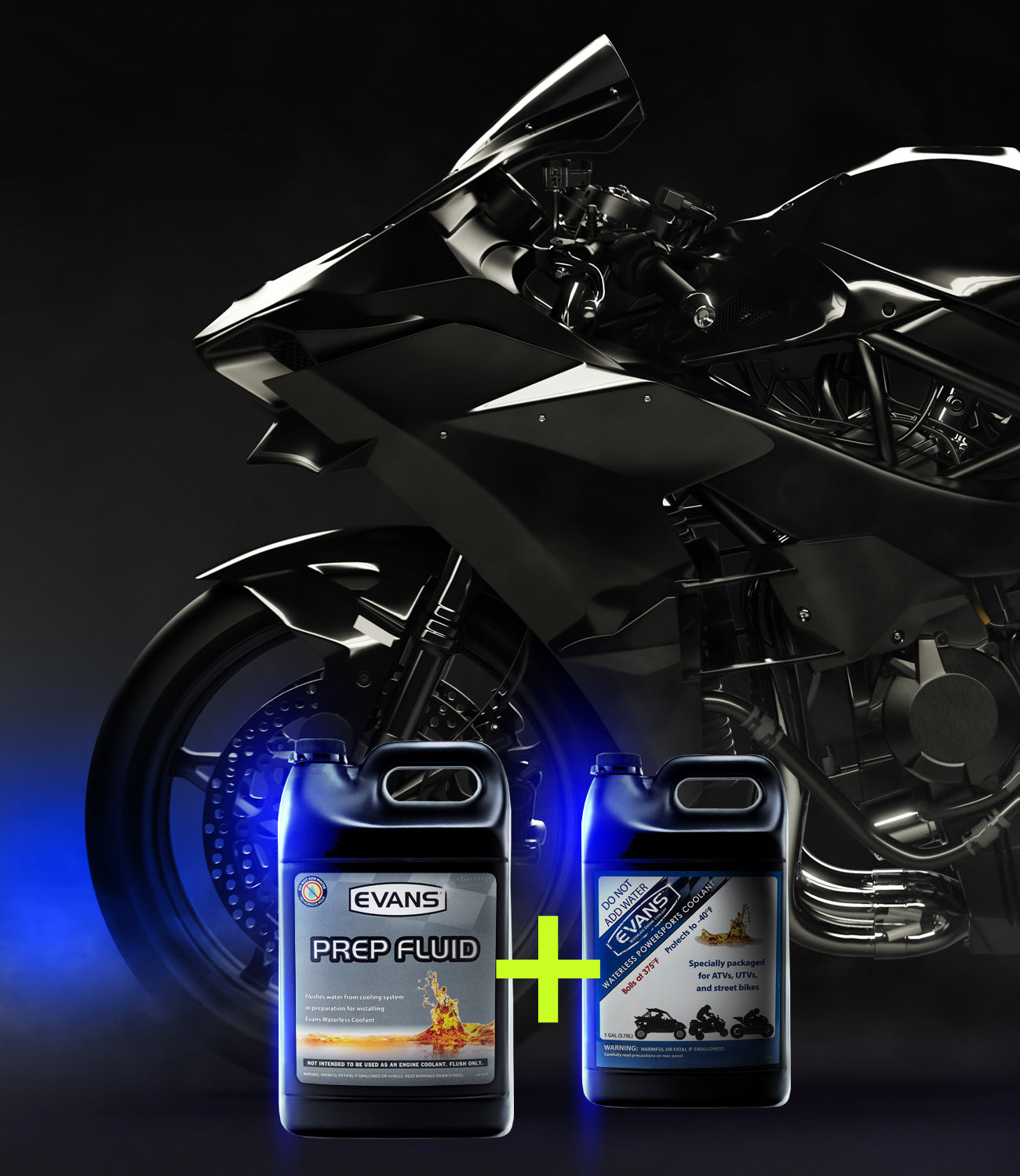 EVANS POWERSPORTS WATERLESS COOLANT (1 Gallon)