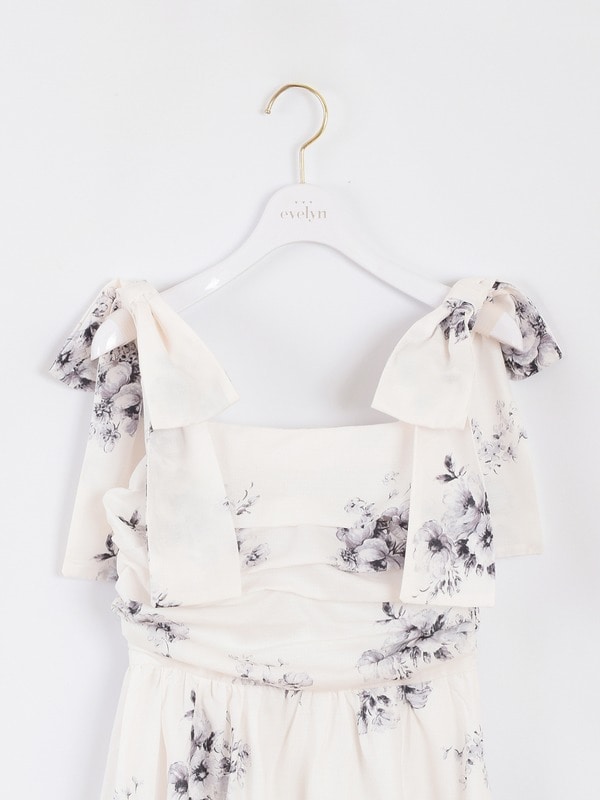 花柄リボンキャミワンピース｜evelyn（エブリン）公式通販サイト