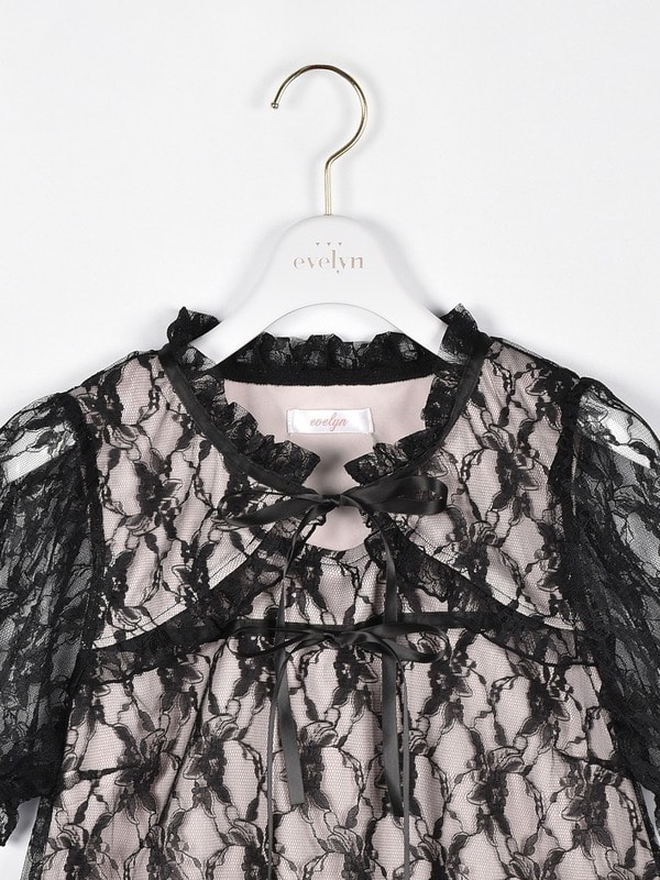 ダブルリボンブラウス｜evelyn（エブリン）公式通販サイト