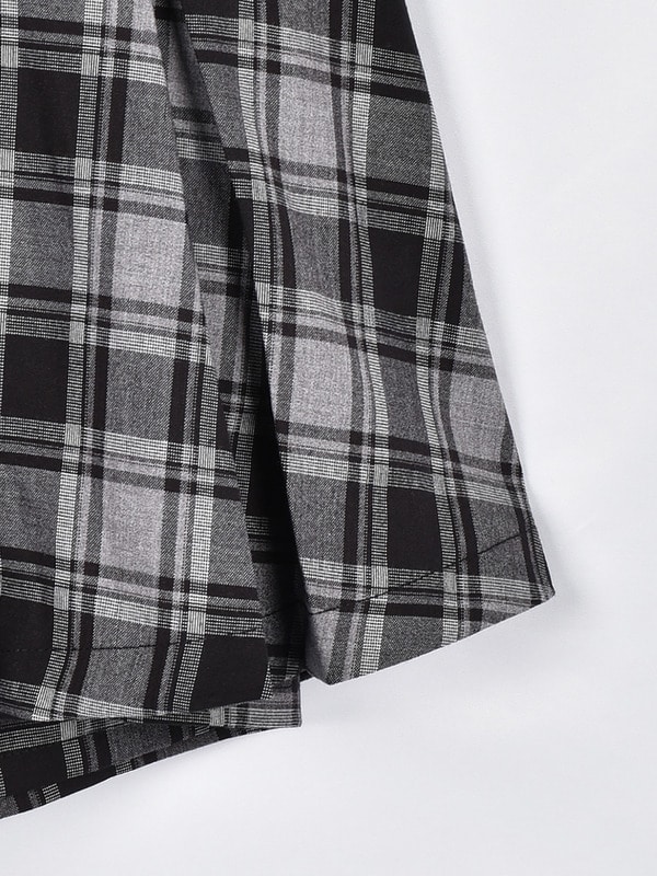 フロントリボンチェックロンパース｜evelyn（エブリン）公式通販サイト