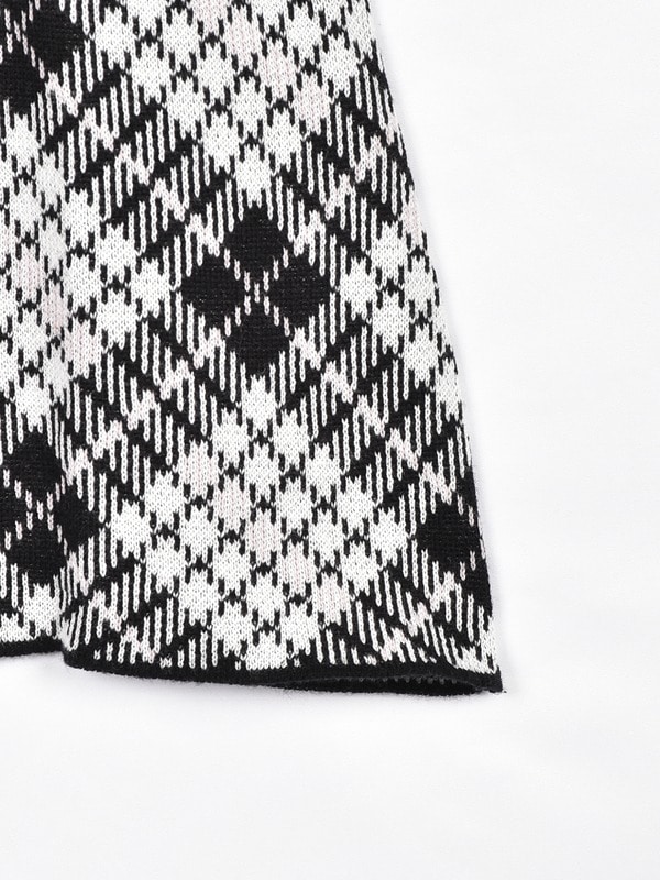 チェックリボンニットワンピース｜evelyn（エブリン）公式通販サイト