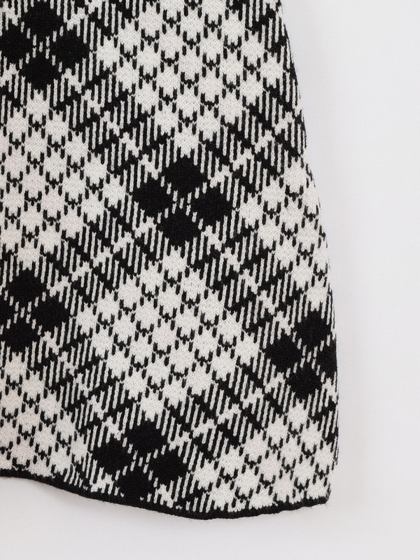 長袖チェックリボンニット｜evelyn（エブリン）公式通販サイト